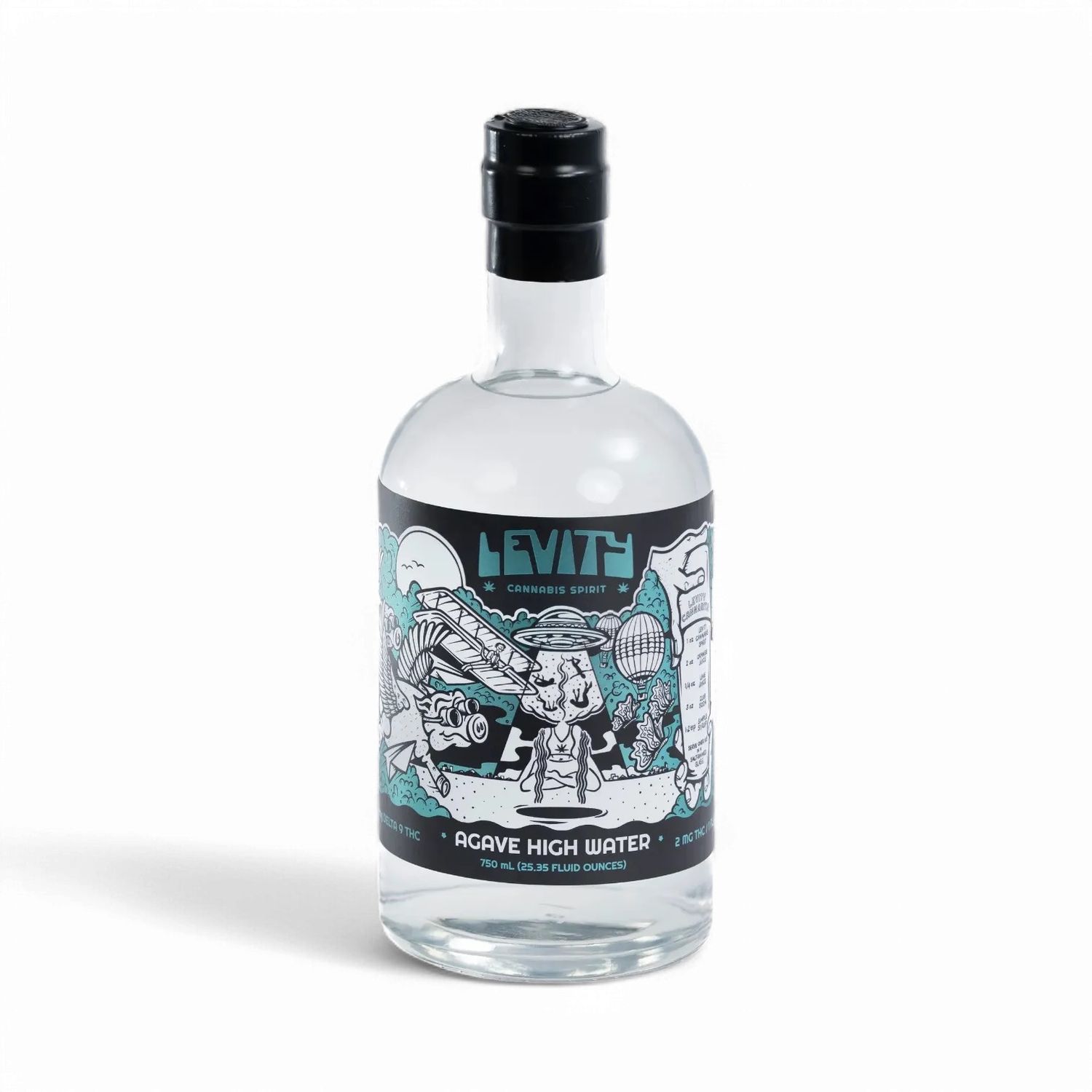 Levity Cannabis Spirits, Attribute: Agave High Water (Take on Tequila)