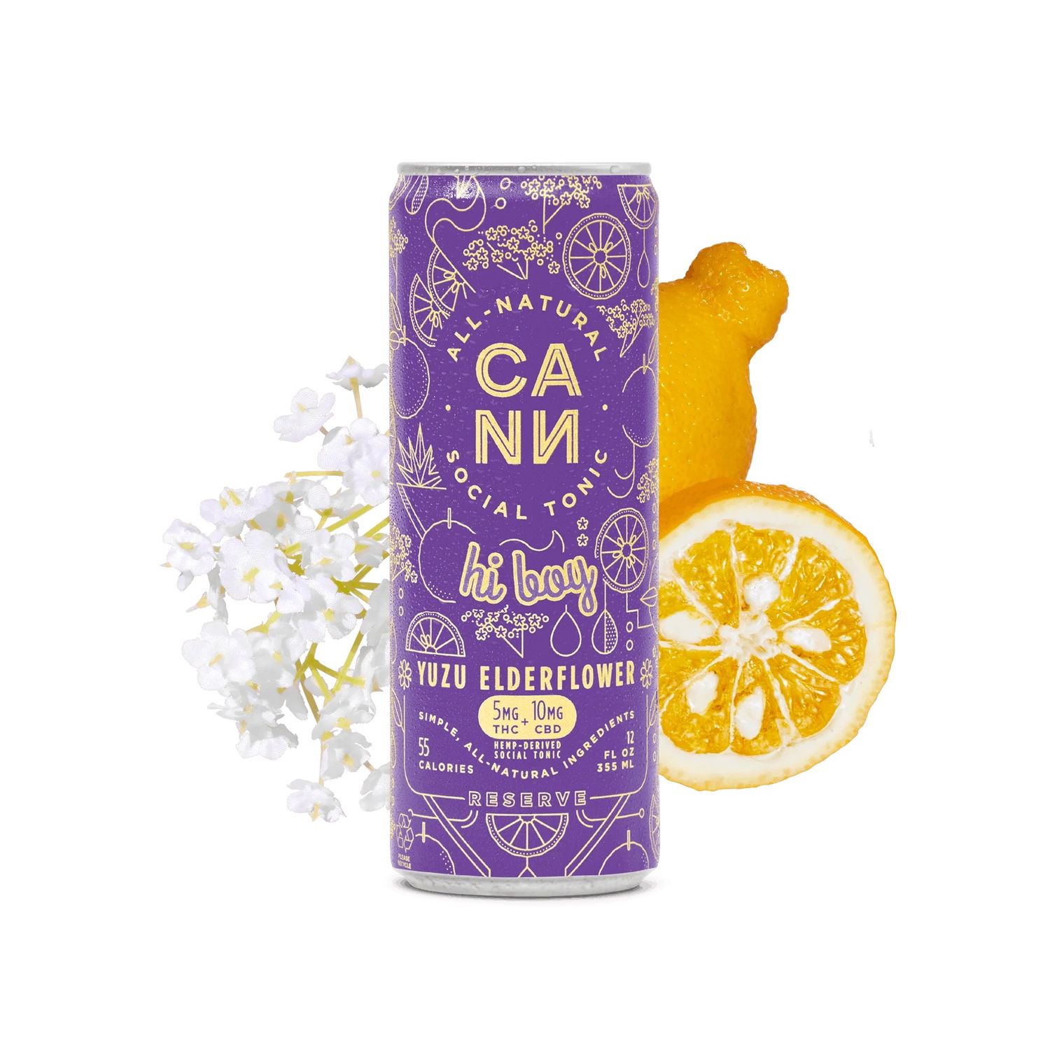 Hi-Boy 5mg THC Cann Social Tonic