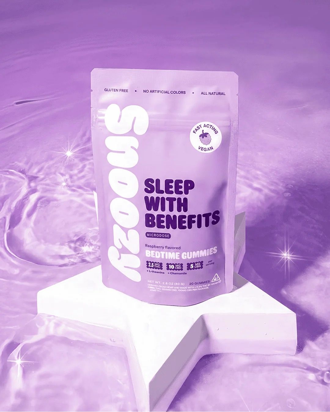 Sleep with Benefits, Microdose- Snoozy Gummies