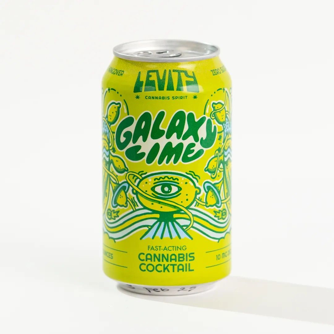 Galaxy Lime: 10mg Delta-9 THC Cocktail, Attribute: Regular