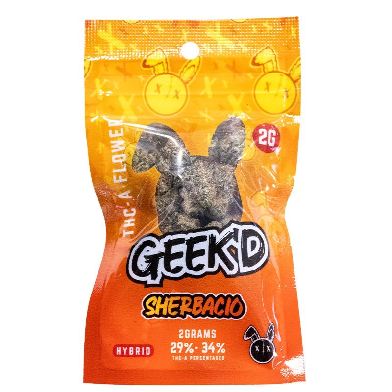 Geek'd Extracts 2g Flower Bags