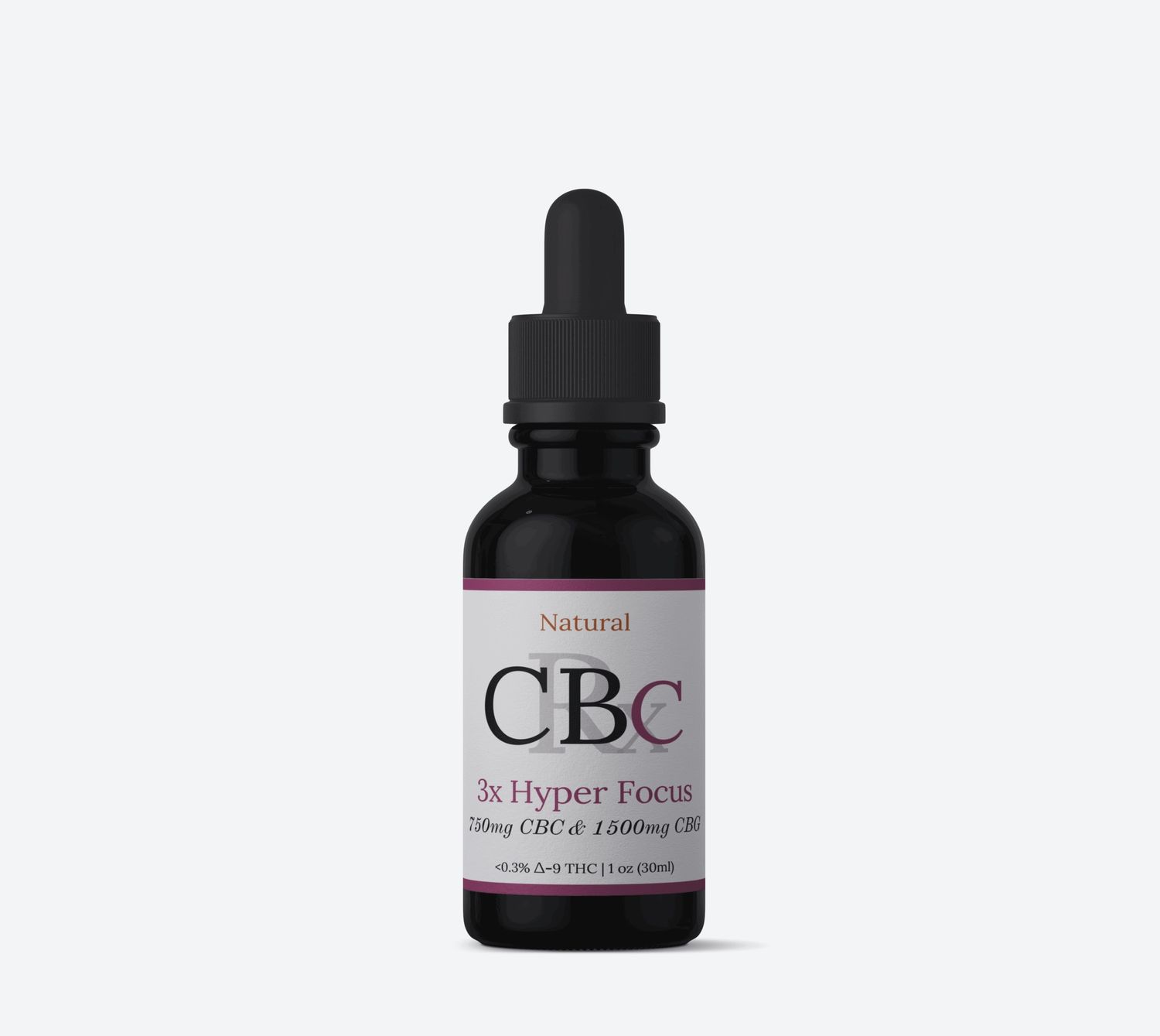 CBC Hyper Focus Tincture (2:1 CBG/CBC)