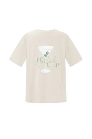 Women's T-shirt Martini BEIGE L