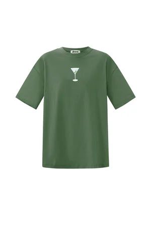 Women's T-shirt Martini GREEN L