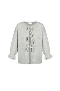 Oversized Top Lace - GREY L/XL