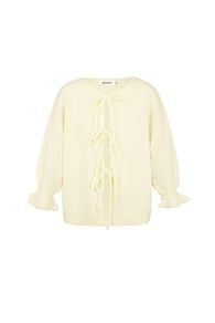 Oversized Top Lace - BEIGE L/XL