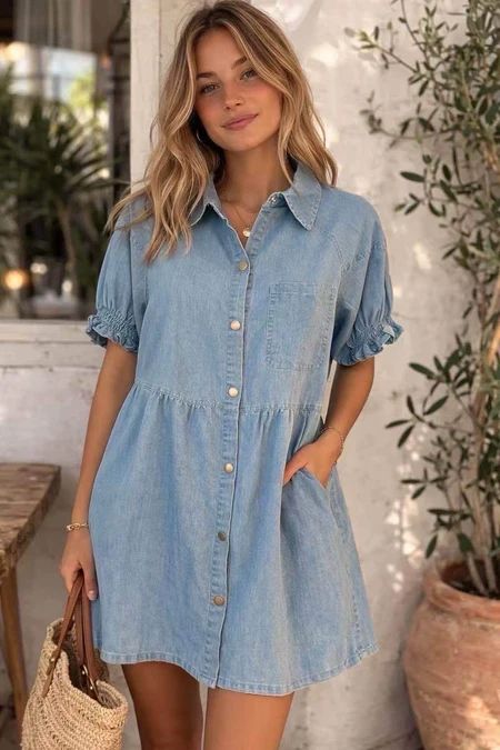 Denim Dress/36-42