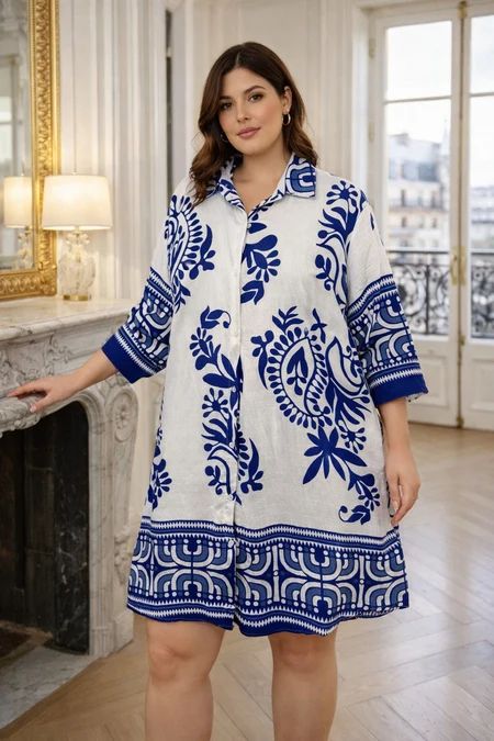Comfy Cotton Flower Dress