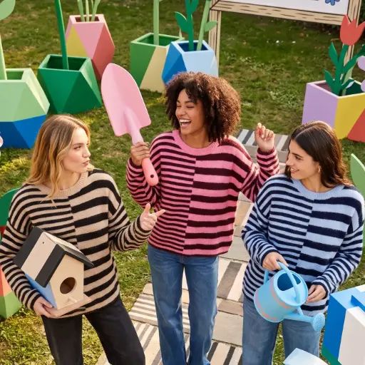 BONNIE knit pink - TU