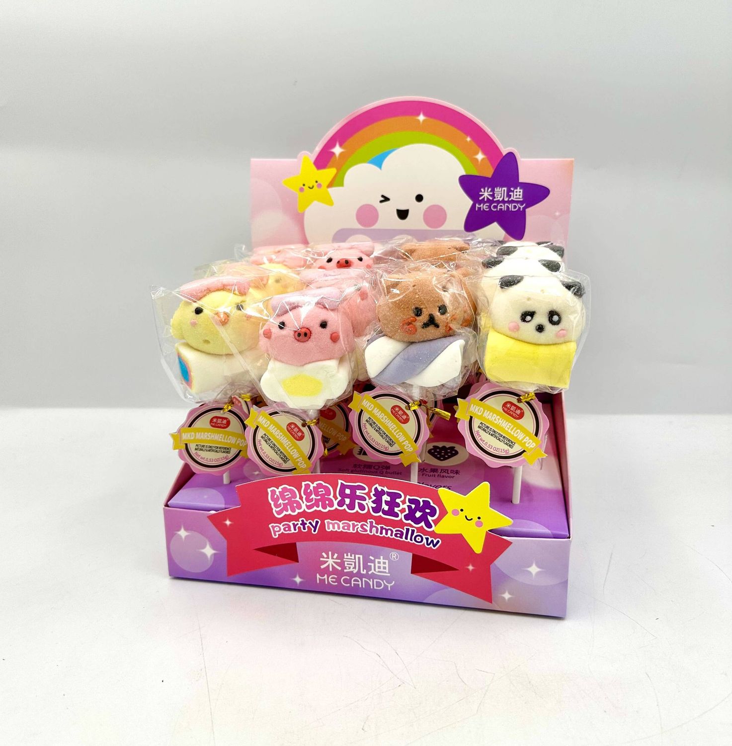 Marshmallow Pop Animal Shape 15g (China)