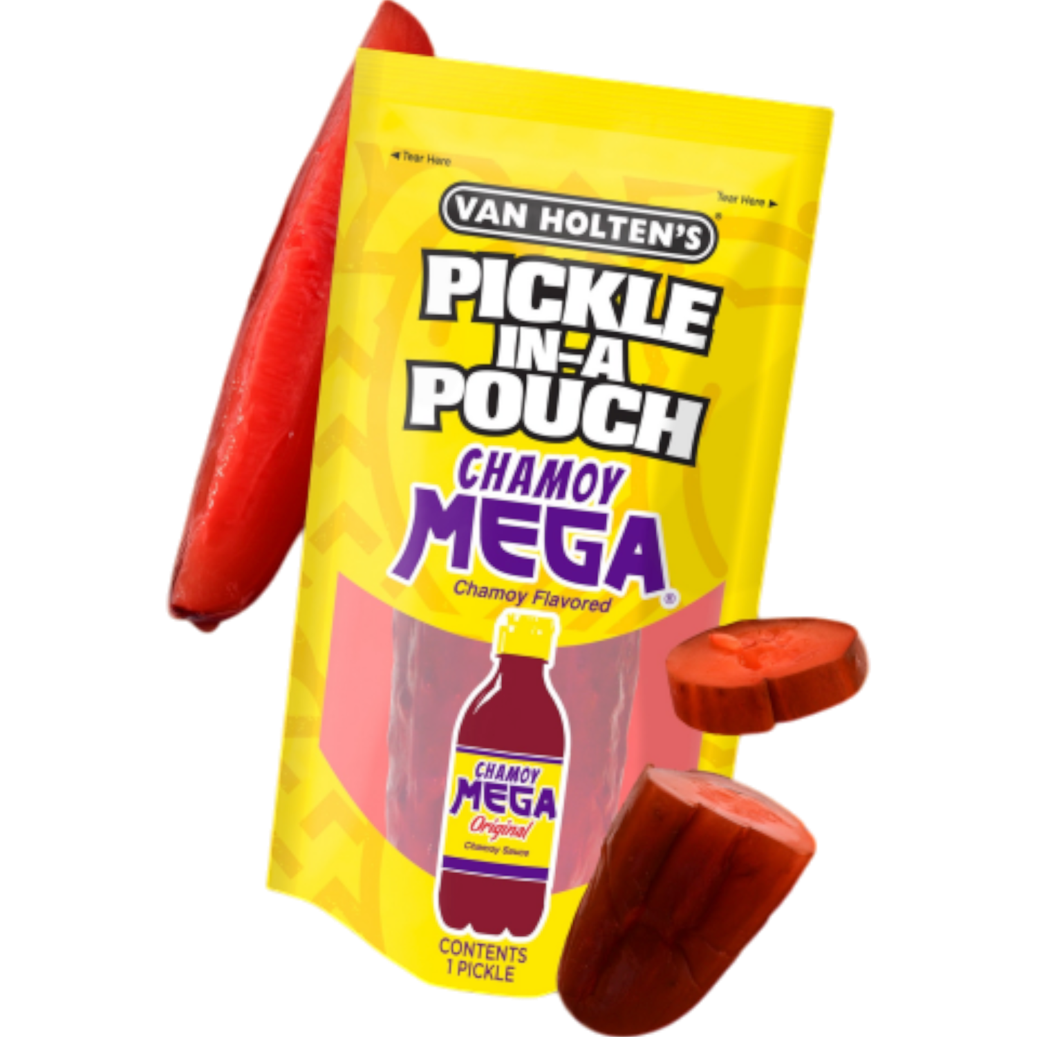 Van Holten's Chamoy Mega Pickle in a Pouch 