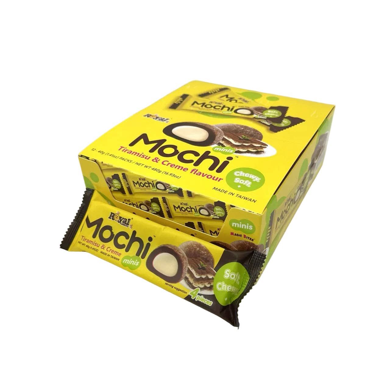 Royal Family Tiramisu Mochi Minis 40g (Taiwan) Royal Family Tiramisu Mochi Minis 40g (Taiwan)