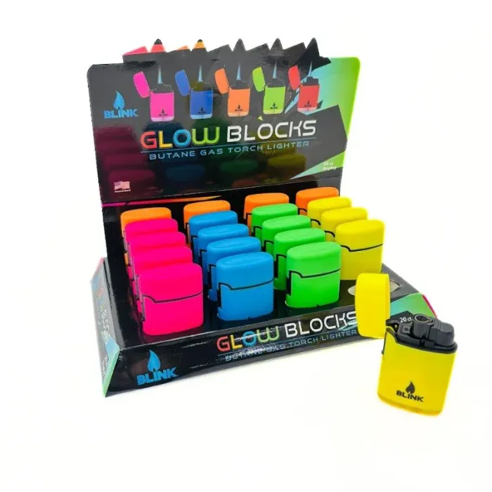 Blink Glow Block Torch Lighter Blink Glow Block Torch Lighter
