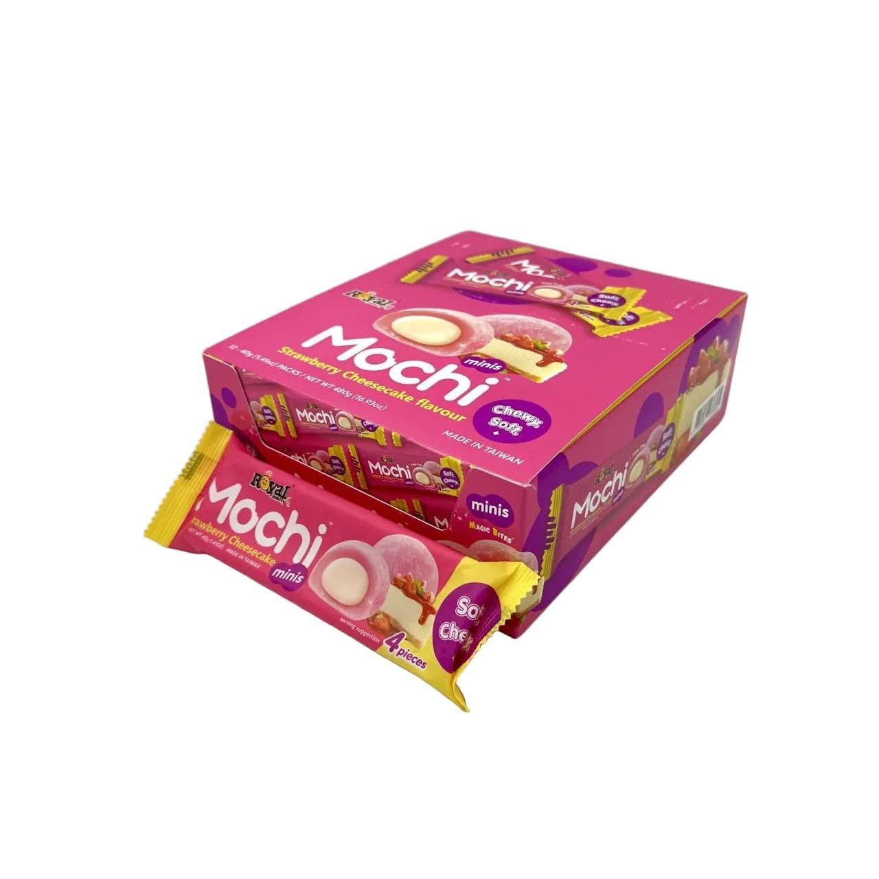 Royal Family Strawberry Cheesecake Mochi Minis 40g (Taiwan) Royal Family Strawberry Cheesecake Mochi Minis 40g (Taiwan)