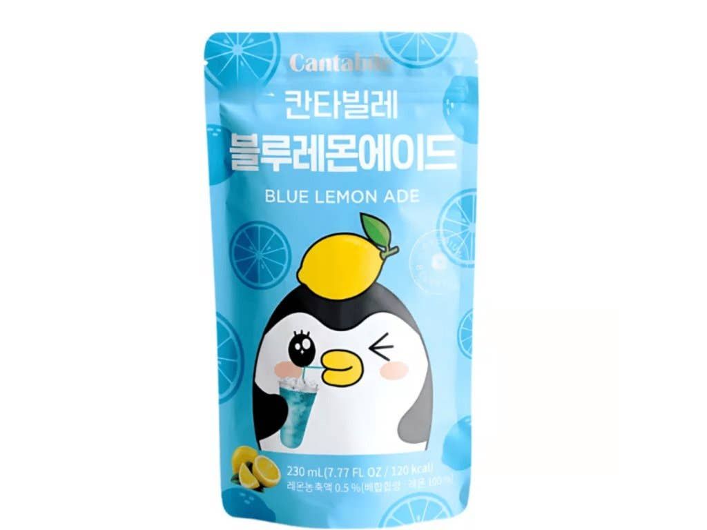 Cantabile Blue Lemon Ade Pouch Drink 230ml (Korea)