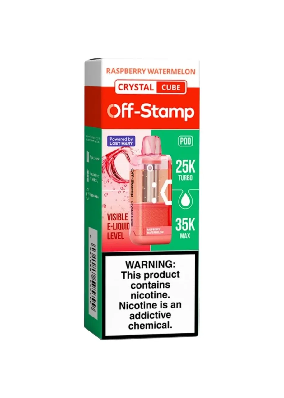 Off Stamp 35k Pod Off Stamp 35k Pod, Flavor: Raspberry Watermelon