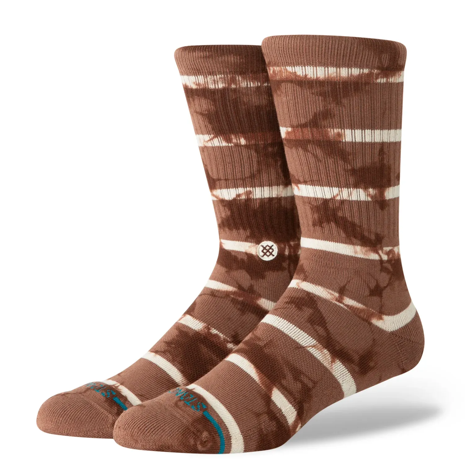 Stance Mojo Crew Socks, Color: Brown, Size: L