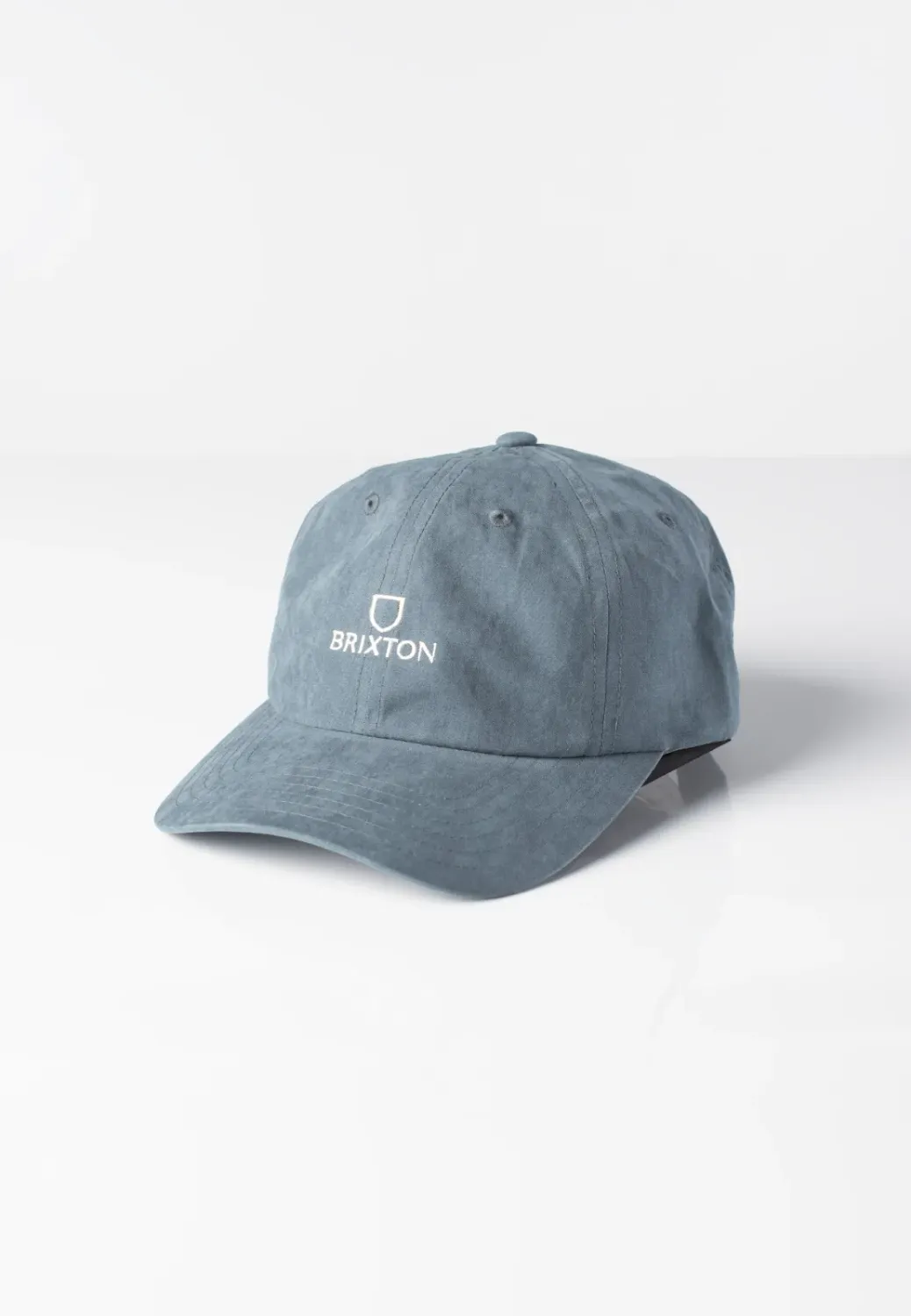 Brixton Alpha Netplus Low Profile Cap, Color: Borrowed Blue Brushed Satin