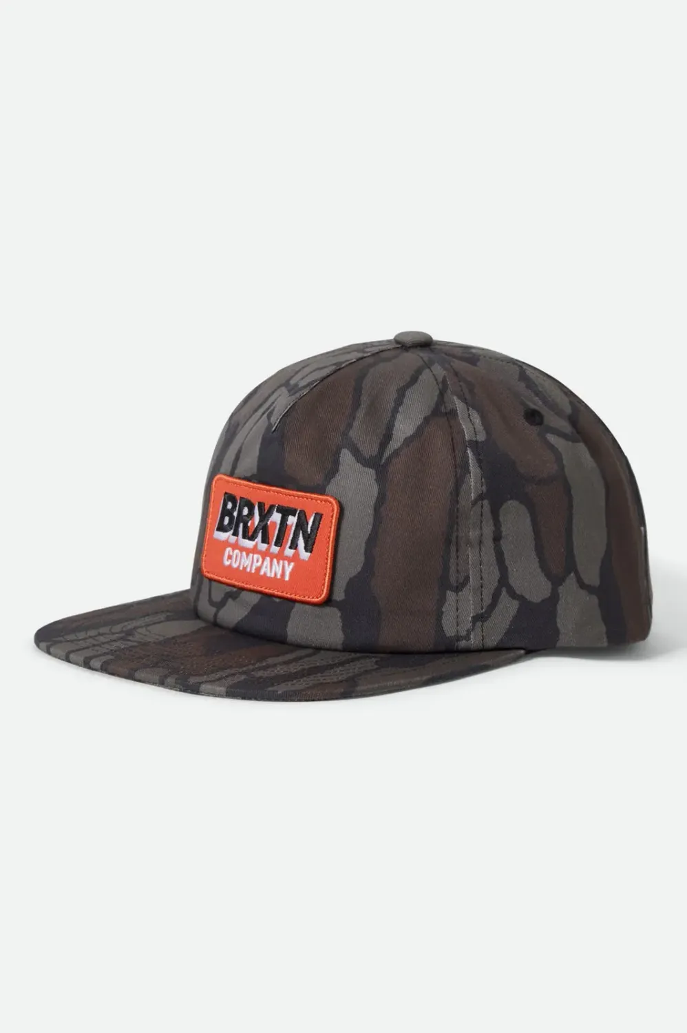 Brixton Payment Snapback, Color: Bark Camo