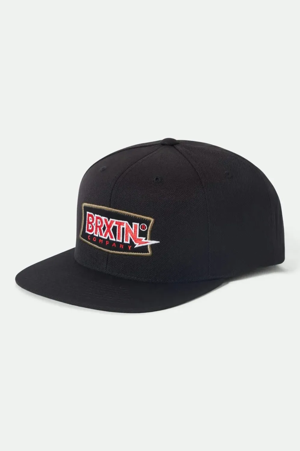 Brixton Lightning Snapback, Color: Black