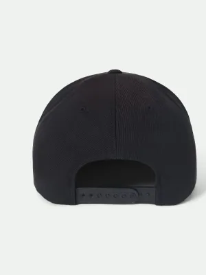 Brixton Lightning Snapback in Black, alternate view 1