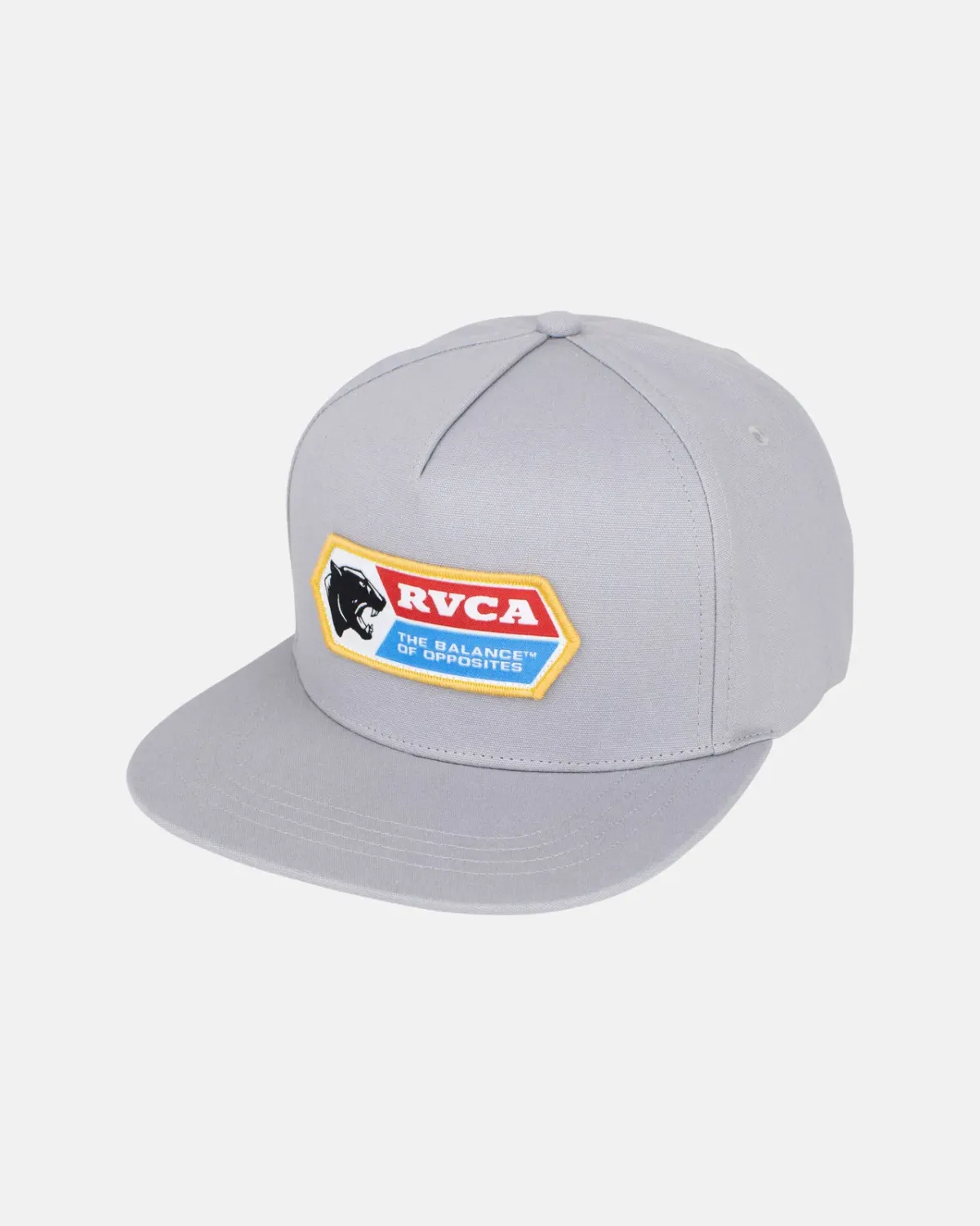 RVCA Pantero Snapback Hat, Color: Lead