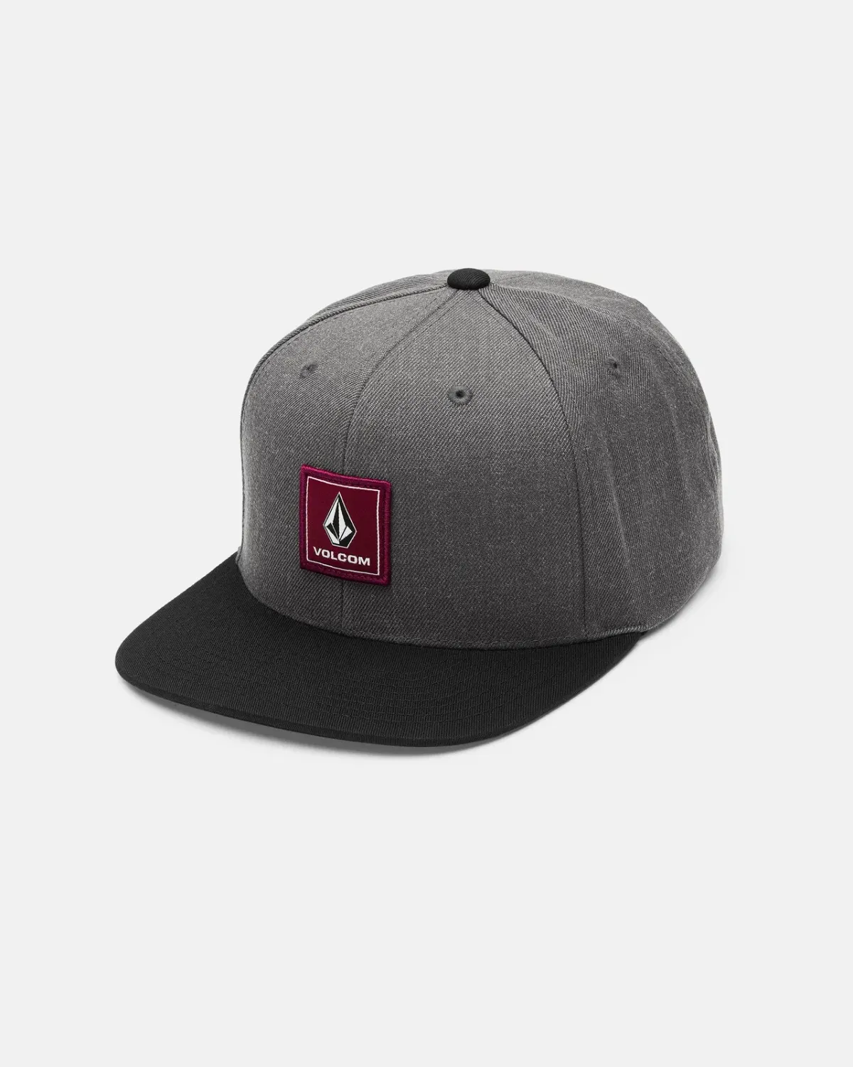 Volcom Quarter Evo Twill Hat, Color: Charcoal Heather