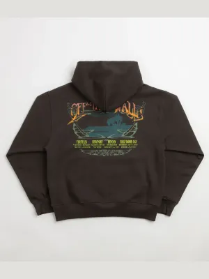 Vans Men's Jetty Sets Pullover Hoodie in Faded Black, alternate view 1