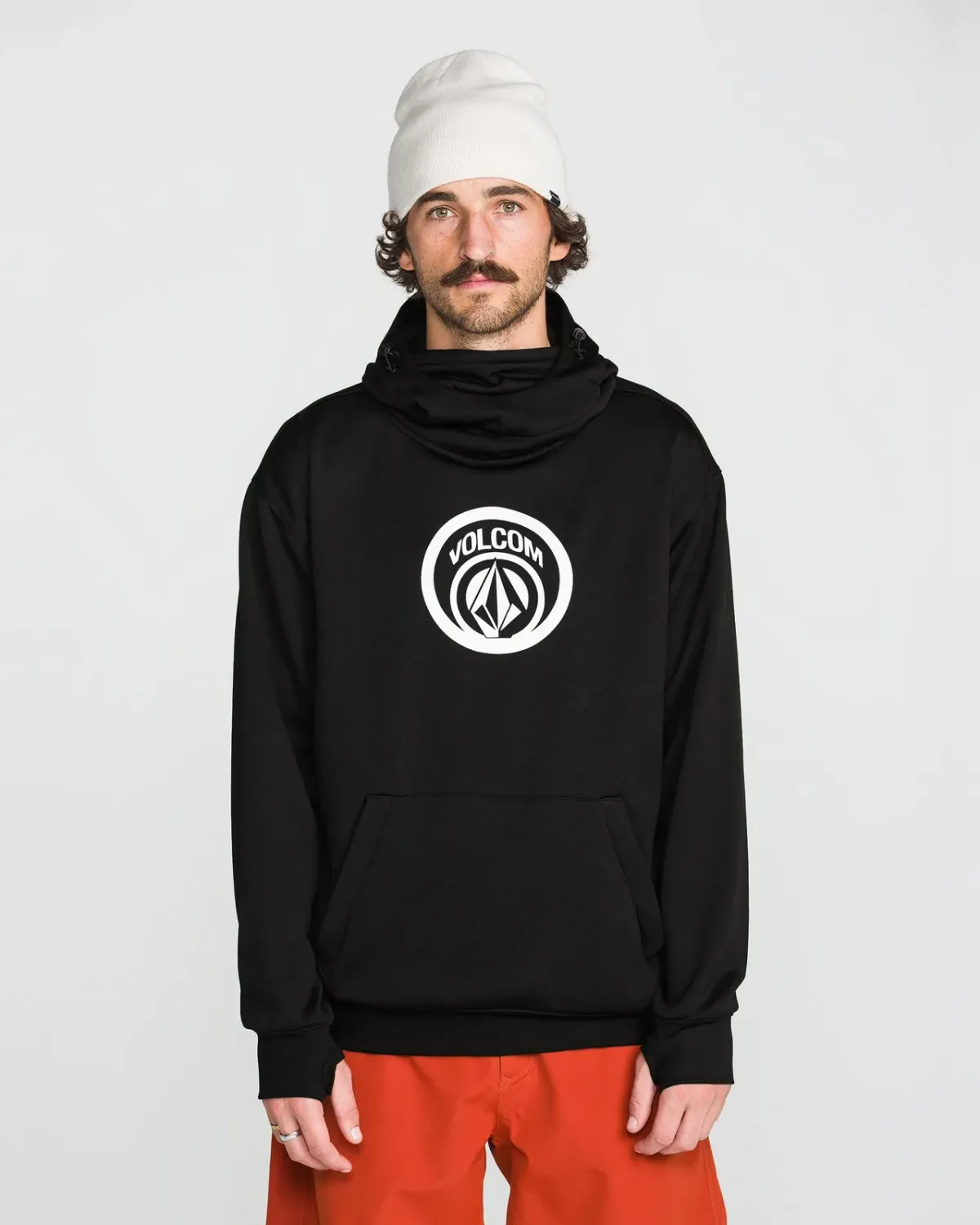 Volcom Men's Hydro Riding Hoodie, Color: Black, Size: M