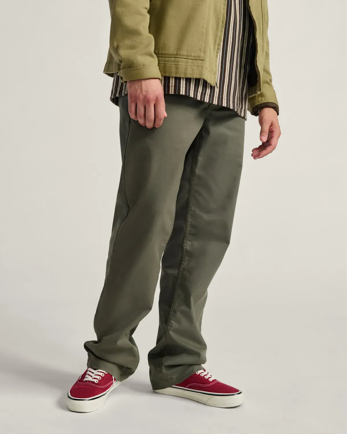 Vans Men's Authentic Chino Relaxed Pant, Color: Grape Leaf, Size: 30x30
