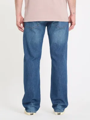 Volcom Men's Kinkade Jeans in Park Blue, alternate view 1