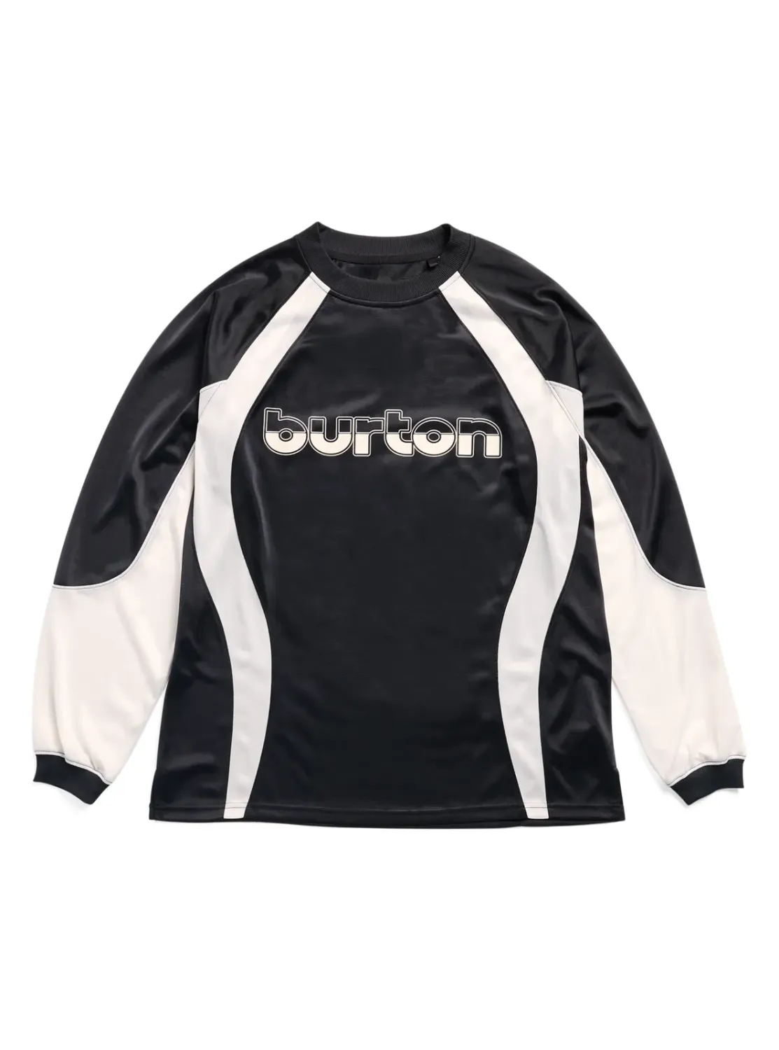 Burton Men's Long Sleeve Jersey, Color: True Black, Size: S