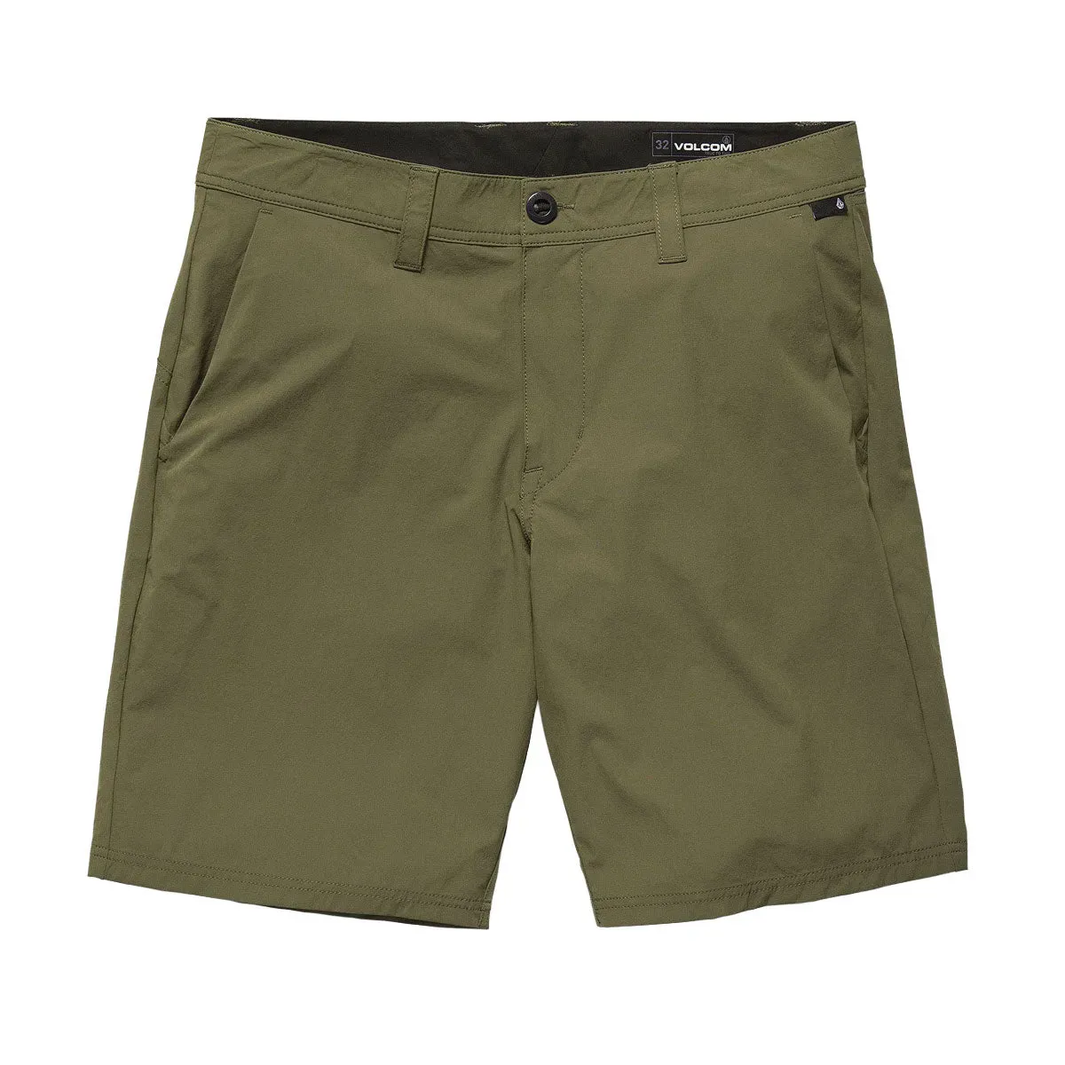 Volcom Men's Frickin Cross Shred 20 Short, Color: Sage Leaf, Size: 30