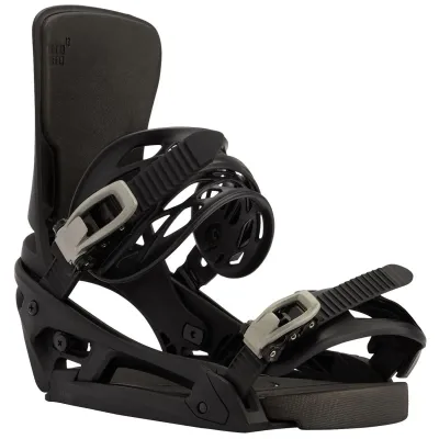 Burton Men's Cartel EST Snowboard Binding 2026 in Black, alternate view 1