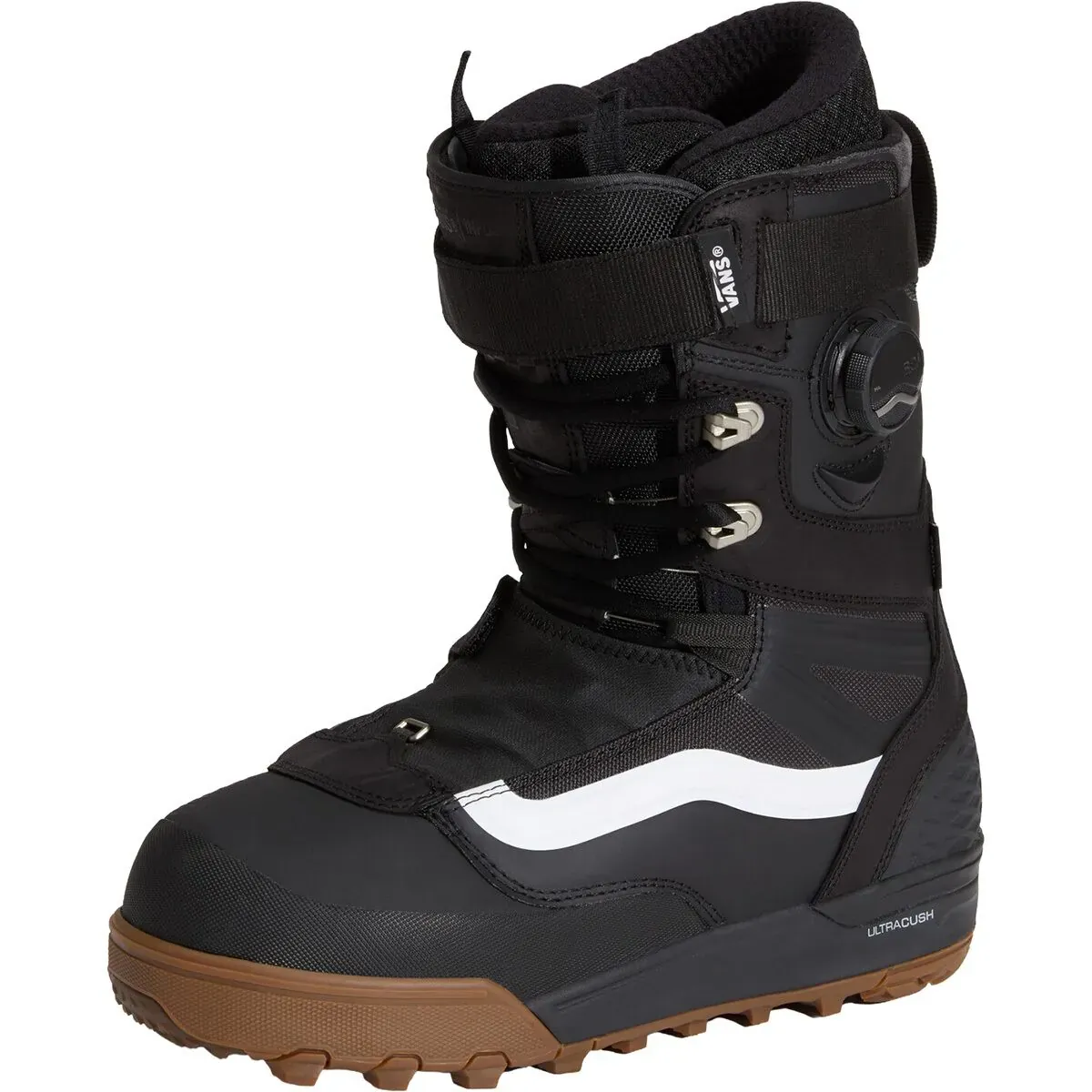 Vans Men's Infuse Snowboard Boot 2027, Color: Black/White, Size: 7.5