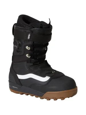 Vans Men's Infuse Snowboard Boot 2027 in Black/White, main view