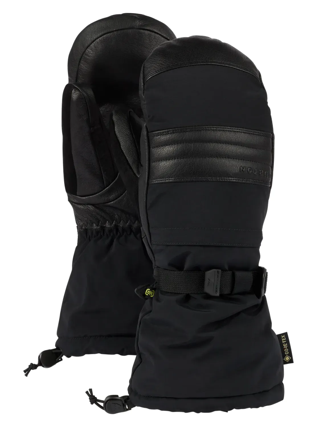 Burton Men's Warmest GORE-TEX Mittens, Color: True Black, Size: M