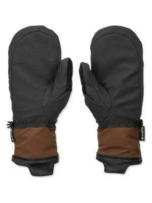 Volcom Men's Stay Dry GORE-TEX Mitts in Brown, alternate view 1