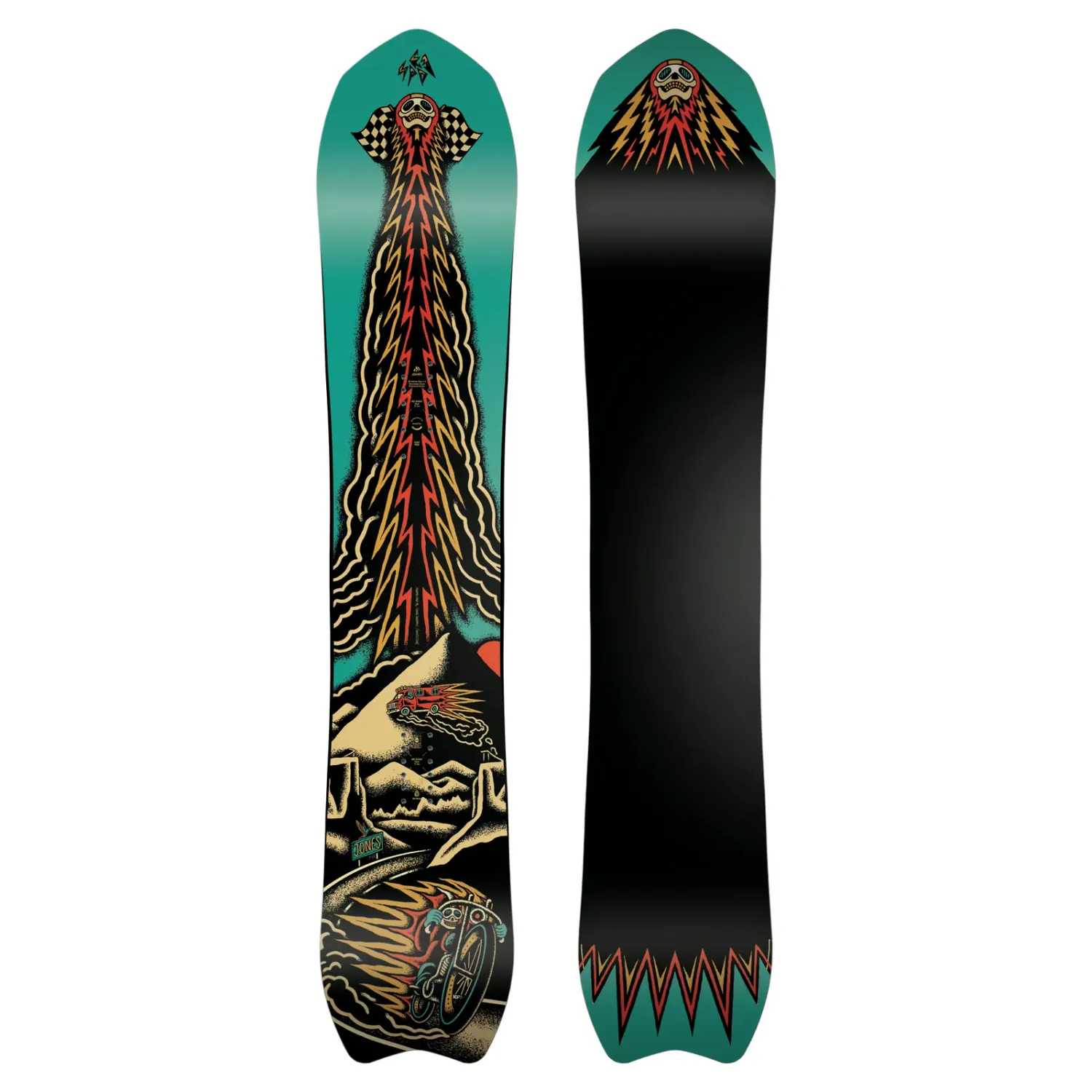Jones Stratos Snowboard 2026, Color: LTD Harry Kearney, Size: 161W