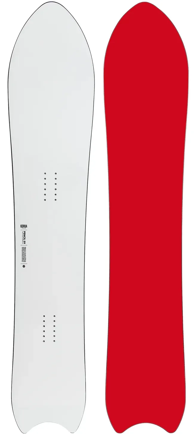 Korua Pencil Brushed Snowboard, Size: 153