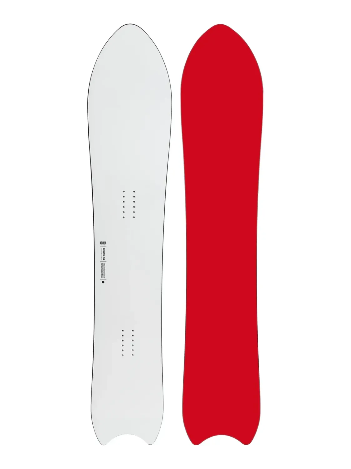 Korua Pencil Brushed Snowboard 2027, Size: 153