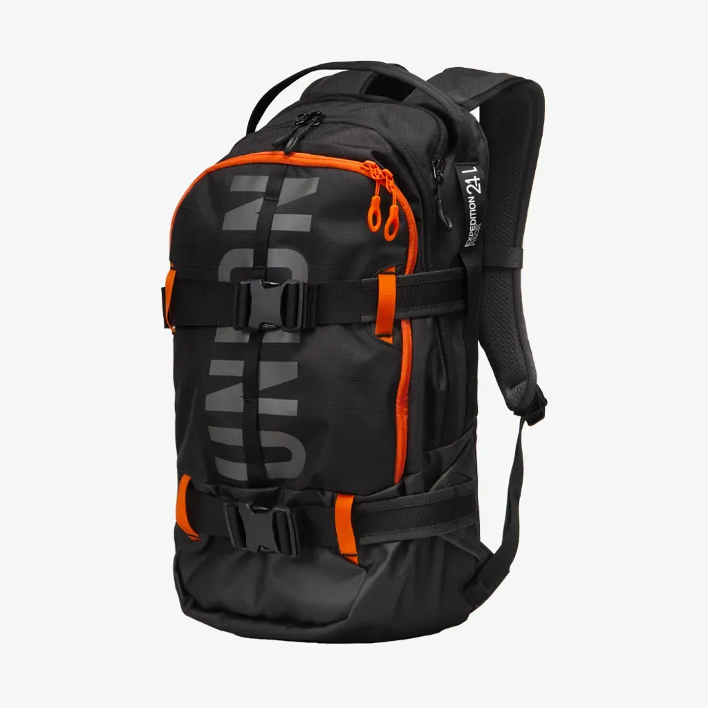 Union Expedition Pack 24L, Color: Black, Size: 24L