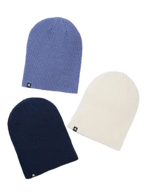 Burton Recycled DND Beanie - 3 Pack in Dress Blue/Stout White/Slate Blue, main view
