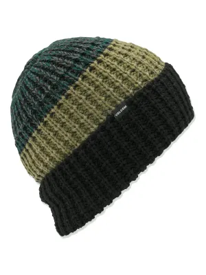 Volcom Stone Chroma Beanie in Black, main view