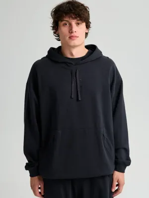 Burton AG Outfall Pullover Hoodie in True Black, main view