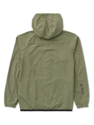 RVCA Men's Yogger III Jacket in Army, alternate view 1