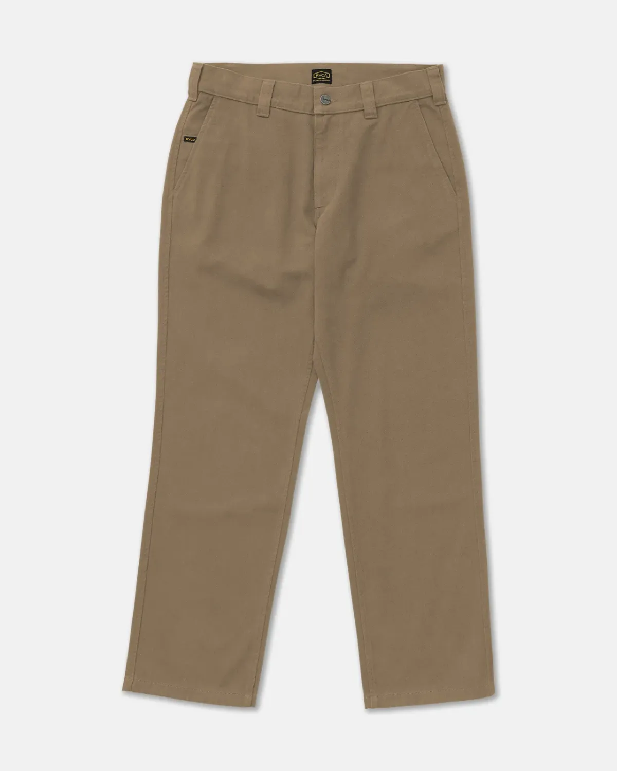 RVCA Men's Americana 2 Relaxed Fit Chino Pant, Color: Coyote, Size: 30