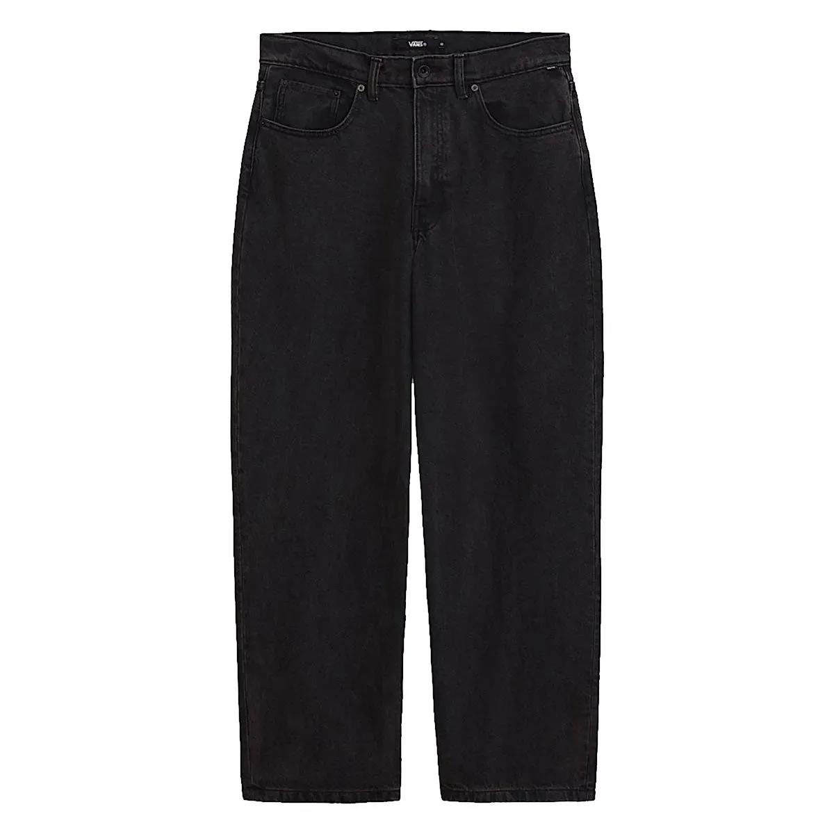 Vans Men's Check-5 Baggy Denim Pant, Color: Black, Size: 32