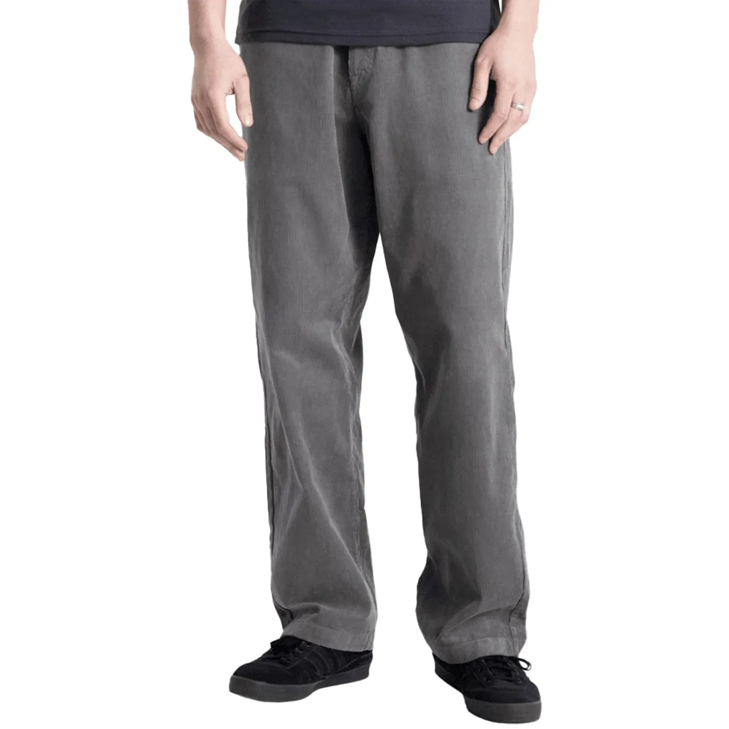 Volcom Men's Frickin Loose Tapered Cord Pant, Color: Pewter, Size: 32