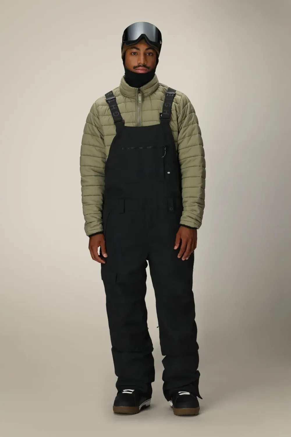 686 Men's Hot Lap Insulated Bib, Color: Black, Size: M